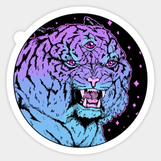 Tiger Roar Sticker